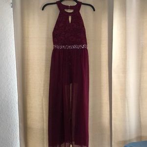 Speechless dress with shorts one piece p658